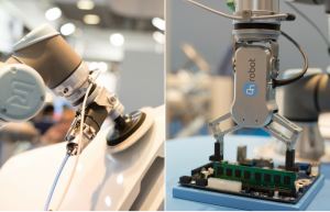 Thanks to their integrated sensor technique, OnRobot grippers are able to do precise assembly and polishing tasks. ©David Klein
