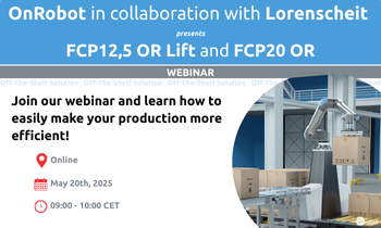Flex Cobot Palletizer webinar.