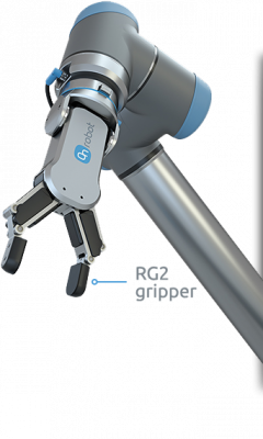 RG2 – FLEXIBLE 2 FINGER ROBOT GRIPPER WITH WIDE STROKE