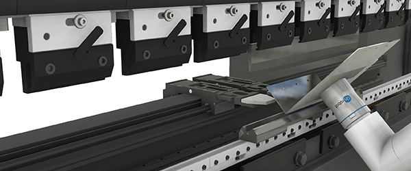 การพัฒนาแอพพลิเคชั่นจับชิ้นงานกลึง Press Brake