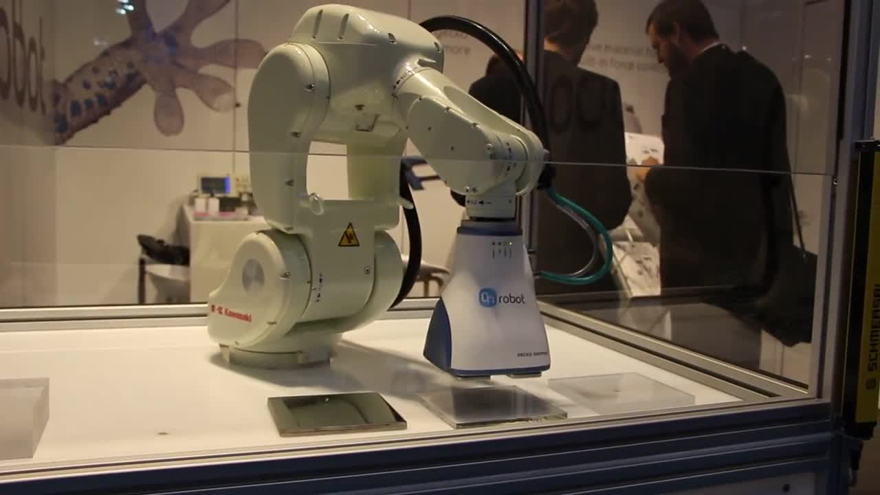 Aplicația Gripper Gecko la Automatica 2018